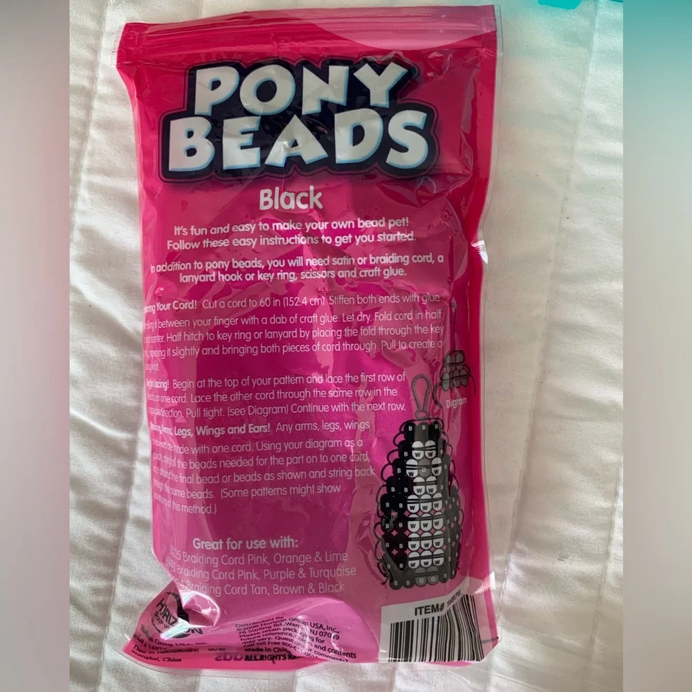 Bead Pets Activity Made by Me Create Your Own Keychain Backpack Clip Boy Girl 6+
